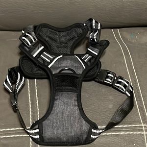Reflective, pet harness, size small